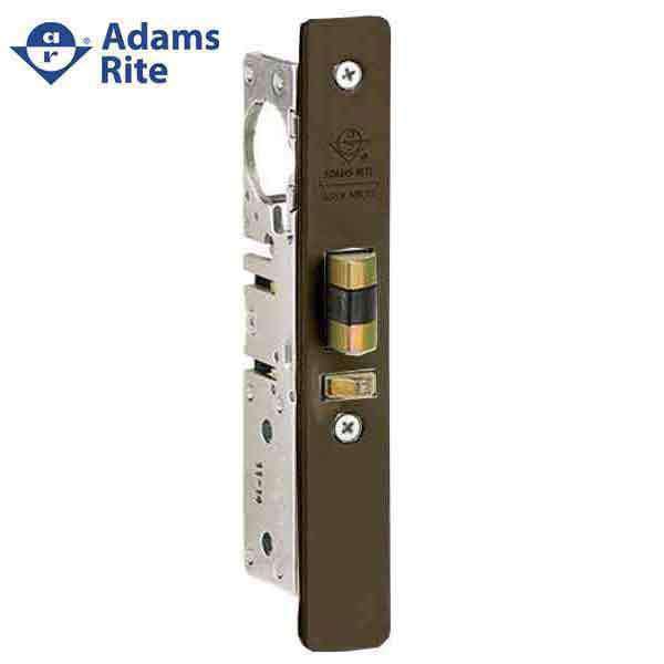 Adams Rite - 4510 - Standard Duty Deadlatch - LH /RHR - Mortised 2-5/8" - FLT/ST - Flat Faceplate - Metal Door