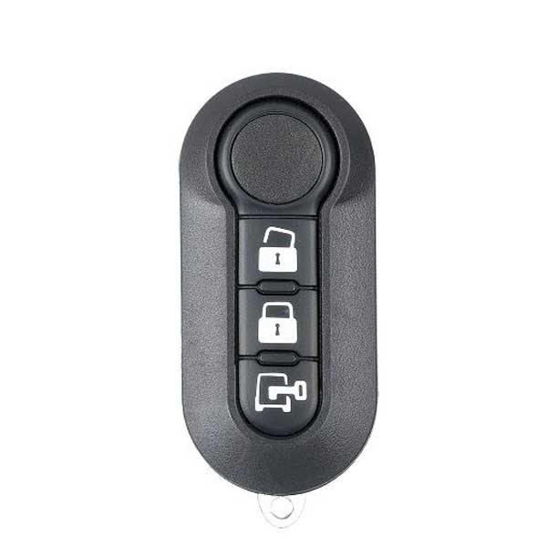 FCC LTQFI2AM433TX Flip remote key 3 button 433mhz ID46-PCF7946 chip SIP22 blade for 2012-2018 Dodge Ram Promaster City (Delphi BCM system)