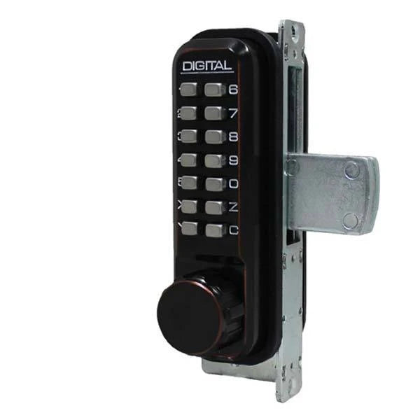 Lockey - 2900 - Narrow Stile - Mechanical Keypad - Keyless Deadbolt Lock - Knob