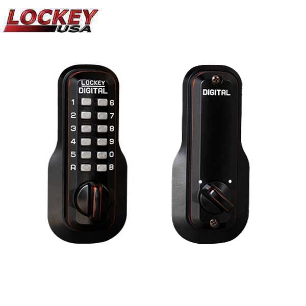 Lockey - M210 - Mechanical Pushbutton Deadbolt Keyless Lock