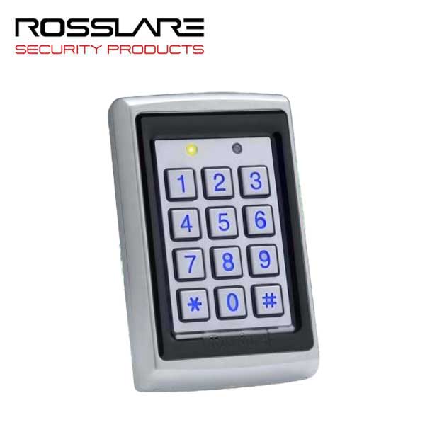 Rosslare Q42HB Backlit PIN & PROX Standalone Controller, Anti-Vandal, 500 Users, 12-24VDC, IP54