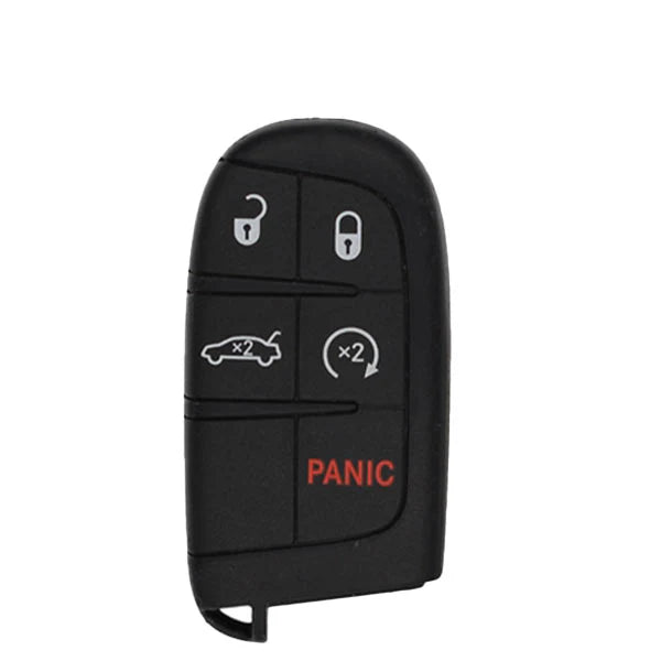FCC M3M-40821302 Smart key 5 button 433Mhz HITAG AES 4A chip for 2019-2021 Chrysler 200 300 Dodge Charger Journey Challenger PN: 68394195AA/68394191AA/68155687AA