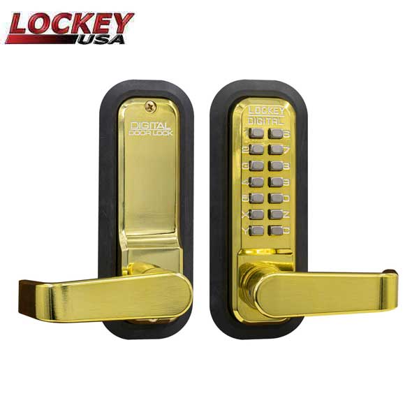 Lockey - 2835 - Mechanical Keypad - Keyless Lock - Lever Set - Passage