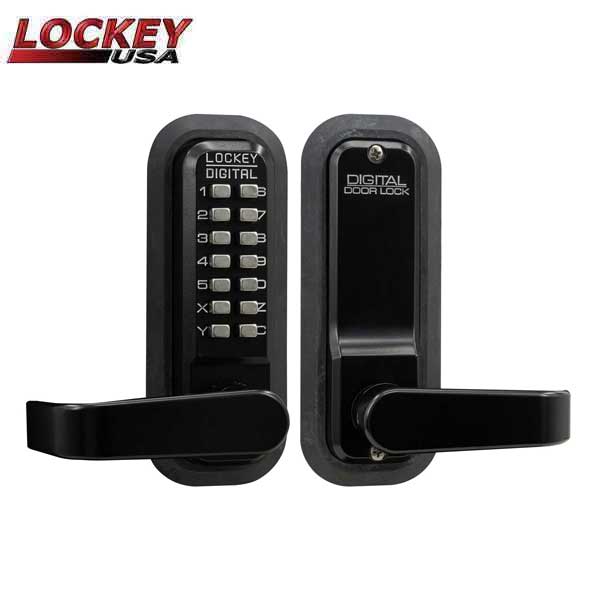 Lockey - 2835 - Mechanical Keypad - Keyless Lock - Lever Set - Passage