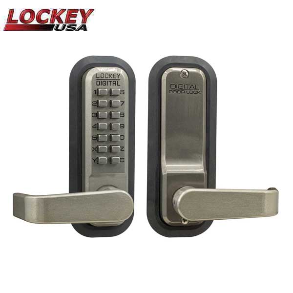 Lockey - 2835 - Mechanical Keypad - Keyless Lock - Lever Set - Passage