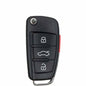 2006-2010 Audi / 4-Button Remote Flip Key / NBG009272T / 315 MHz (AFTERMARKET)