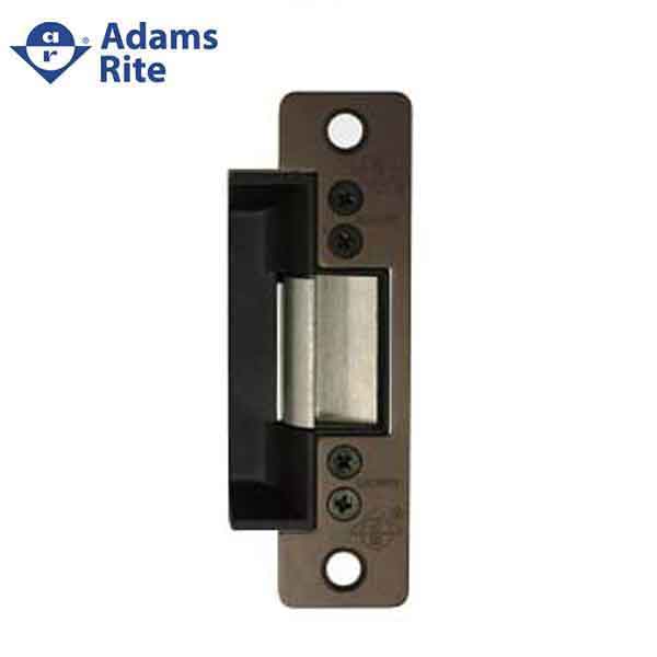 Adams Rite - 7140 - Electric Strike For Adams Rite & Cylindrical Locks - 1-1/4" X 4-7/8" Flat Square Plate