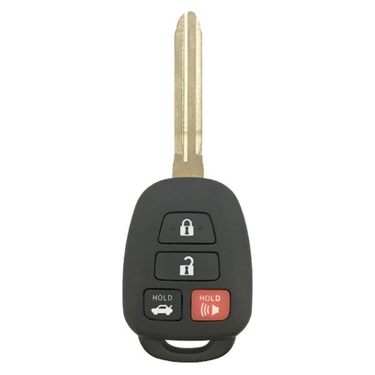 2014-2018 Toyota Camry / 4-Button Remote Head Key / HYQ12BDM (H Chip) (AFTERMARKET)